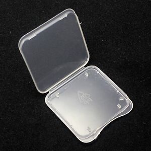 100 pcs SD Card Protective Plastic Case Holder, Storage Jewel Cases, New