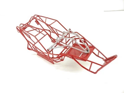 Unbekannte Marke/Modell Axial Wraith 1/10 RC Crawler rot Stahl Überrollkäfig Rahmen - Bild 1 von 4