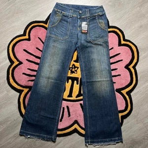 Pantalones de mezclilla para mujer Diesel Industry regular calce recto talla 26 - Imagen 1 de 8