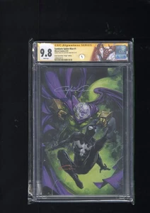 MARVEL SYMBIOTE SPIDER-MAN #1 CRAIN VIRGIN CGC 9.8 SIGNED BY CLAYTON CRAIN - Picture 1 of 2