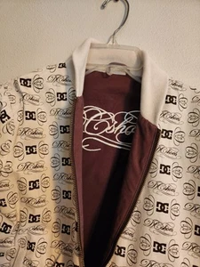 Vintage Y2K DC Shoes Reversible Varsity Style Jacket coat Embroidered Size S - Picture 1 of 7