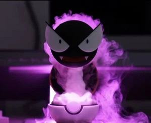 Pokemon Gastly LED Humidifier - Smoke Effect Lamp for Gaming Room And Bedroom - Picture 1 of 5