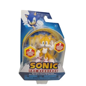 Sonic The Hedgehog Tails Action Figure 2.5" + 2 Collector Cards Sega New - Picture 1 of 2