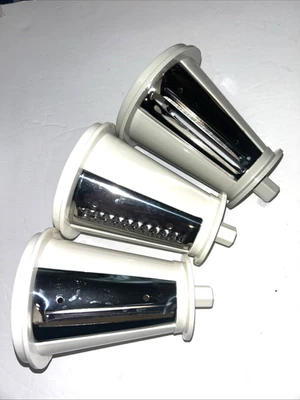 Presto Professional Salad Shooter Model 0297001 Replacement Ripple & Slice Cones - Image 1 of 4