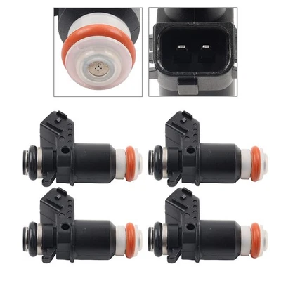 4X Fuel Injectors 15710-10G00 For SUZUKI GSXR1000 2003-2004 2005 2006 - Image 1 of 4