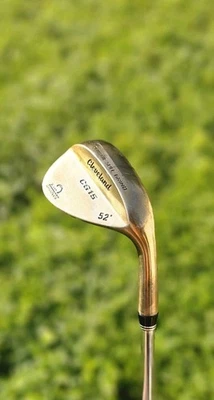 RH Cleveland CG15 Oil Quench 52° Wedge Zip Grooves Dynamic Sole Grind - Image 1 of 4