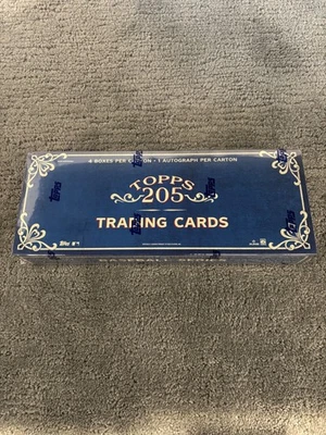 2025 Topps T205 - Four-Box Carton New Sealed (32 Parallels/1 AUTO)⚡️ - Image 1 of 4