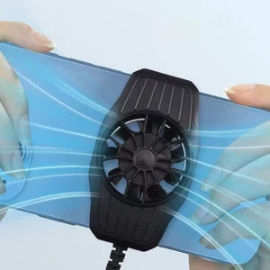 Portable Phone Cooling Fan Universal Mobile Phone Radiator Cell Phone Cooler - Photo 1 sur 5