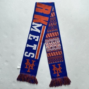 New York METS MLB Licensed Reversible Scarf 66” FOREVER Collectibles - Picture 1 of 5
