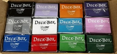 Lote de 12 Deck Box Ultra Pro Magic Colores Surtidos Foto 1 de 3