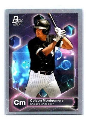 Colson Montgomery 2022 Bowman Platinum Precious Elements #PE-4 Chicago White Sox - Image 1 of 2