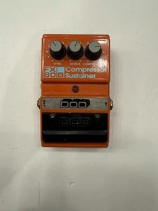 Pedal efecto para guitarra DOD Digitech FX80B Compressor Sustainer vintage *LEER* - Imagen 1 de 6