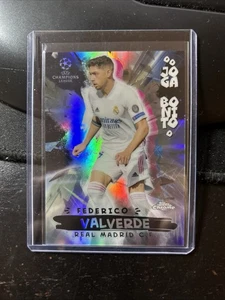 Federico Valverde 2020-21 Topps Chrome UCL - Joga Bonito #JB-11 Real Madrid  At - Picture 1 of 1