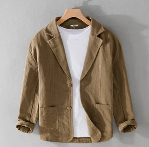 Perquaza Ultra Soft Linen Over Shirt - Picture 1 of 4