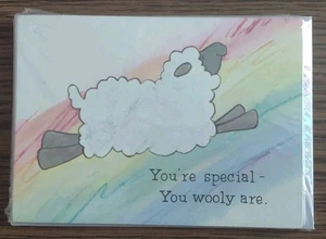 8 TARJETAS VINTAGE "ERES ESPECIAL..." (OVEJAS) (en blanco por dentro) de Joyfully Yours - Imagen 1 de 2