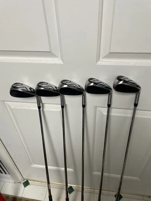 Juego de plancha Tour Edge Exotics Hot Launch E522 6-pw diestros regular flex acero  Foto 1 de 4