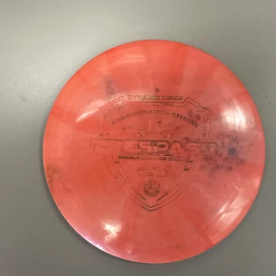 Disc Golf Dynamic Discs Burst pink Fuzion Trespass 172g preowned - Image 1 of 4