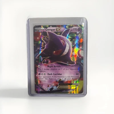 Pokémon Gengar EX Holo Ultra Rare TCG Card 34/119 MP - Image 1 of 3