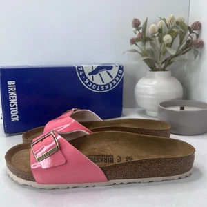 Sandalia Birkenstock Madrid BS Birko Flor Dos Tonos Crema Coral Hombre 10/EU 43 NUEVA SIN CAJA - Imagen 1 de 10
