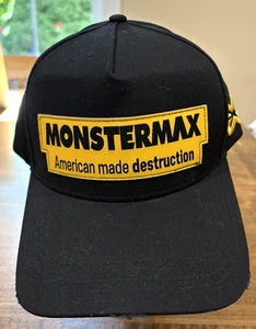 MONSTERMAX American Made Destruction Mütze Kappe schwarz gelb Baumwolle Einheitsgröße - Bild 1 von 8