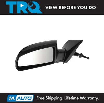 TRQ Left Manual Mirror Driver Side Fits 2006-2010 Kia Rio Rio5 - Image 1 of 4