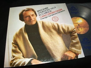 CARLO MARIA GIULINI<>BRUCKNER SYMP. No. 9<> Lp VINYL~USA Pressing~ANGEL S-37387 - Picture 1 of 2