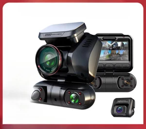 2K 1440P Dash Cam for Car DVR 4CH 360 Camera Parking Monitor & GPS Night Vision - Picture 1 of 26
