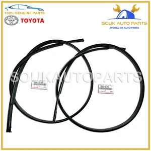 75551-52160 75552-52140 Toyota Yaris ROOF DRIP SIDE FINISH MOULDING RH/LH 07-11 - Bild 1 von 4