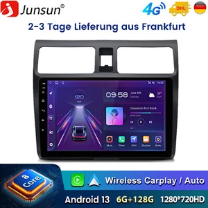 CarPlay Für Suzuki Swift 2003-2010 6+128GB Android 13 Autoradio GPS Navi WIFI BT - Bild 1 von 12