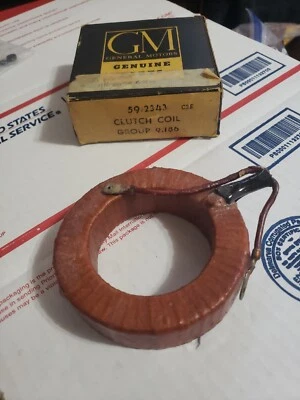 NOS 1955 – 1962 OLDSMOBILE EXC. F85 1961-62 Corvair A/C Clutch Coil NOS 5912343  - Image 1 of 2