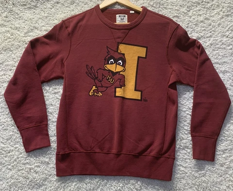 Tailgate Iowa State Cyclones Maroon Mascot Crew Pullove Established In 1997 SZ M Cover