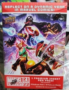 2021-22 Upper Deck Marvel Annual Blaster Box Factory Sealed - Picture 1 of 4