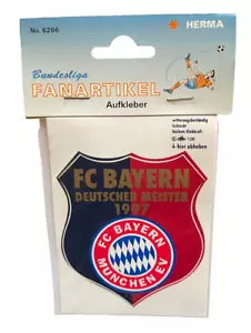 FC Bayern München Aufkleber Sticker Logo Bundesliga Fussball 1997 #581 - Bild 1 von 2
