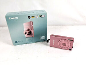 Canon PowerShot IXUS 240 HS 16.1 MP Digital Camera Pink