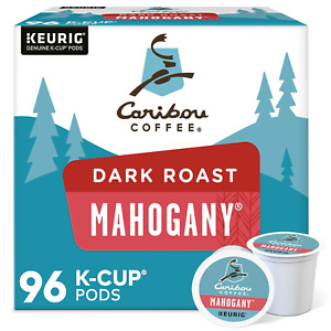 Caribou Coffee - Mahogany - Keurig K-cup Pods - Dark Roast Coffee - 96 Count