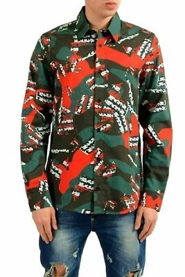 Camisa informal Versace Versus multicolor manga larga para hombre US S IT 48 Foto 1 de 4