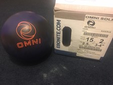 Ebonite Omni NIB Bowling Ball 15lbs NEW