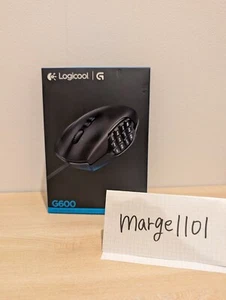 MMO Logitech G600t G600 Gaming Mouse 20 Button 250-8200DPI NEW from Japan - Picture 1 of 3