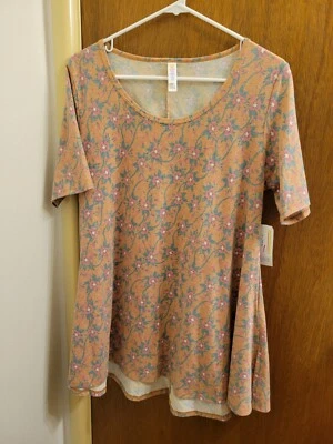 Camiseta LuLaRoe Perfecta Mujer S PEQUEÑA Nueva Camisa Top Linda Nueva Con Etiquetas Colorida  Foto 1 de 4