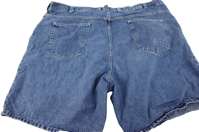 Pantalones cortos de mezclilla Harbor Bay Sport para hombre 48W x 8L calce relajado #D290 Foto 1 de 3