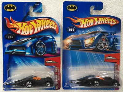 HOT WHEELS  CROOZE  BATMOBILE CARD VARIATION 2004 FIRST EDTIONS #069 - Image 1 of 4