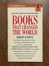BOOKS That Changed the World by Robert B. Downs (1956, Mass Market)