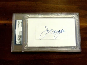 JOE MORGAN 2 X WSC 2 X MVP REDS PHILLIES HOF SIGNED AUTO CUT PSA/DNA BEAUTY - Picture 1 of 3