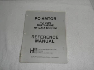 HAL Communications PC-Amtor PCI-3000 Multi-Mode Reference  Manual Original - Picture 1 of 3
