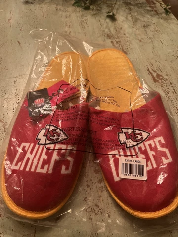 NFL Plush Slipper - Kansas City Chiefs - XL New Cover
