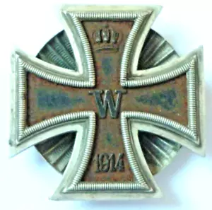 Orden, Cruz de Hierro 1. Kl. 1914-1918 con disco atornillado (art. 5432) - Imagen 1 de 3
