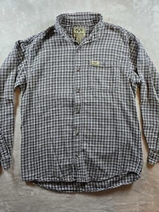 RealTree By Buckhorn River Mens Plaid Long Sleeve Button Up Flannel Size Medium - Imagen 1 de 9