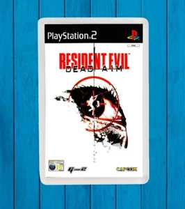 RESIDENT EVIL DEAD AIM PLAYSTATION 2 PS2 FRIDGE MAGNET IMAN NEVERA - Imagen 1 de 3
