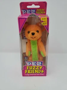 VINTAGE PEZ Fuzzy Friends Collectible TJ Bear NIB - Picture 1 of 4