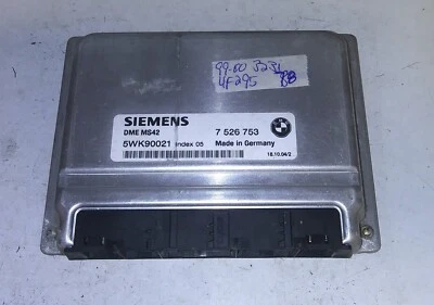 7 526 753 ecm ecu ordenador 1999-2000 BMW 323i 323 Foto 1 de 4